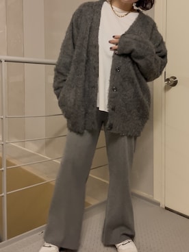 「CHIC STYLE（シックスタイル）のアイテム」を使った、OTOさん（レディース・162cm）の冬コーディネート