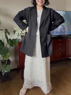 「CHIC STYLE（シックスタイル）のアイテム」を使った、OTOさん（レディース・162cm）の夏コーディネート