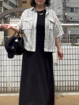 「CHIC STYLE（シックスタイル）のアイテム」を使った、OTOさん（レディース・162cm）の夏コーディネート