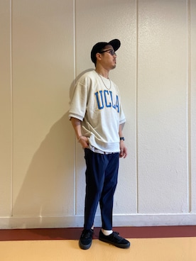 「CPCM」｜Takahiro Teradaさん（メンズ・170cm）の夏コーディネート