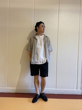 「CPCM」｜「アイテム（モカシン/デッキシューズ）」を使った、Takahiro Teradaさん（メンズ・170cm）の夏コーディネート