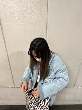 「Diosfront（ディオスフロント）のアイテム（ブルゾン）」を使った、ailiii"さん（レディース・158cm）の春コーディネート