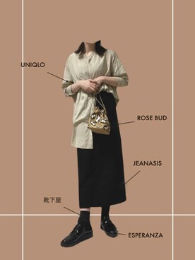 shiori seitoさん（レディース・160cm）の夏コーディネート