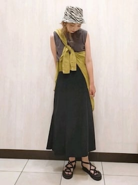 YUMIさん（レディース・165cm）の夏コーディネート