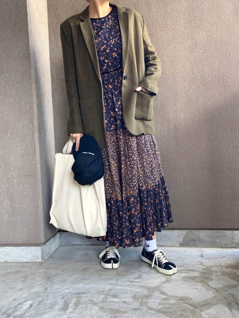 SLOBE IENAのマルチパターンフラワーワンピース SLOBE IENA（スローブイエナ）の「マルチパターンフラワー