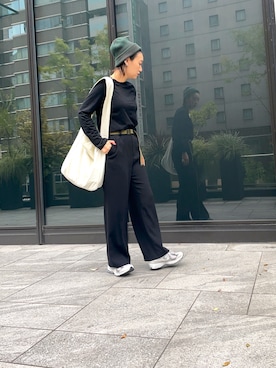 たむらヘプバーンさん(レディース・168cm)の秋コーディネート