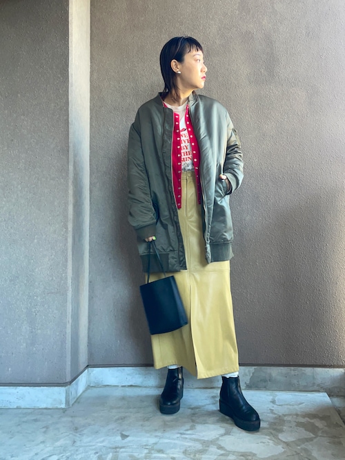 ジャーナルスタンダードラックス ⭐︎ナイロンナカワタロングMA-1 新品 1637631931_500.jpg