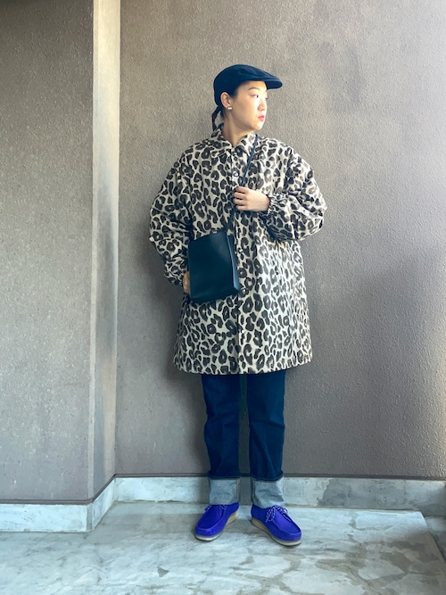 たむらヘプバーン Clarksのモカシン デッキシューズを使ったコーディネート Wear