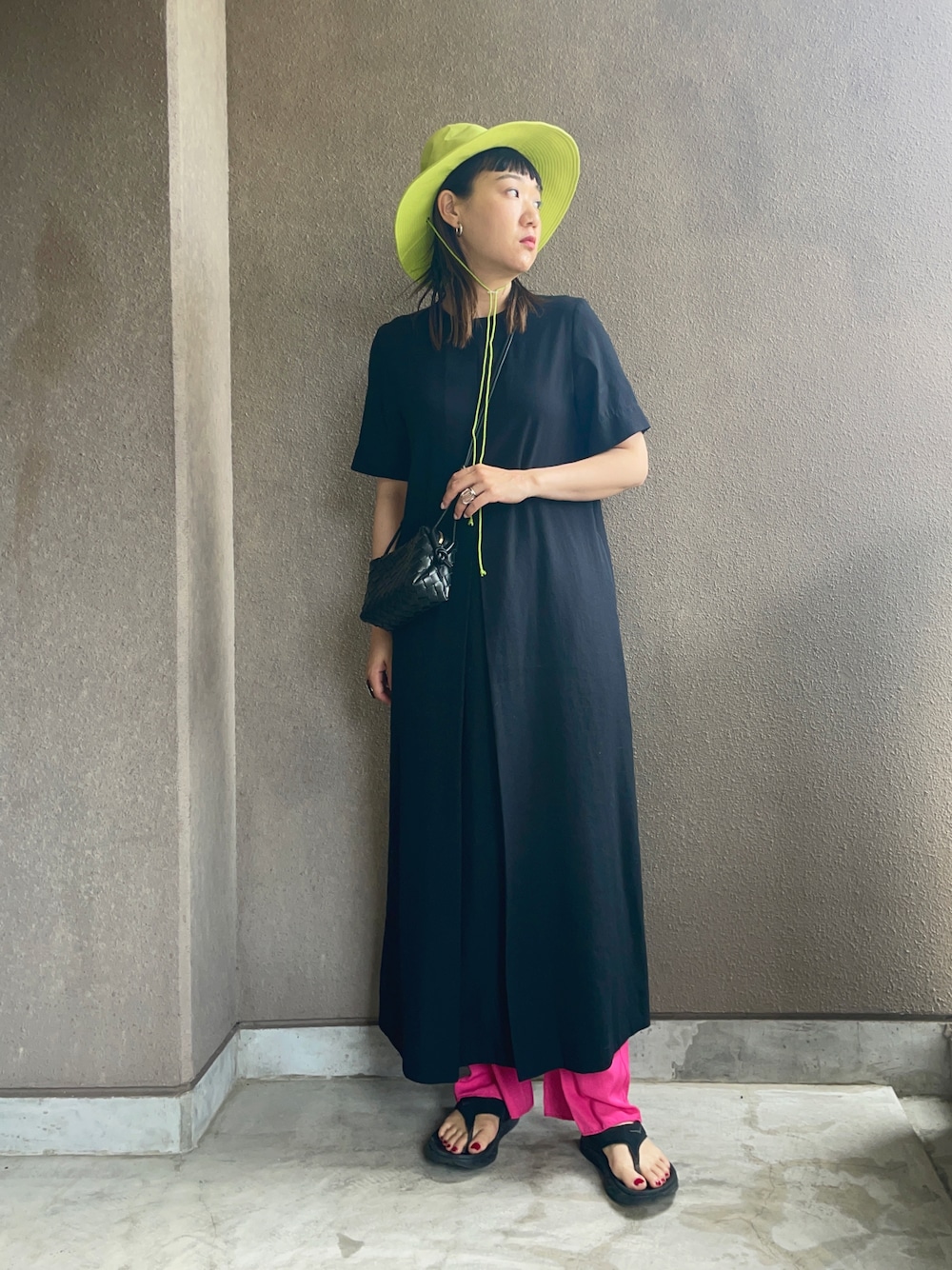 TODAYFUL（トゥデイフル）の「ハーフスリーブタックドレス（ワンピース