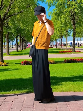 「アイテム（サンダル）」を使った、しーお さん（メンズ・180cm）の夏コーディネート