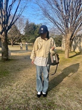 「ORiental TRaffic（オリエンタルトラフィック）のアイテム（バレエシューズ）」を使った、mさん（レディース・168cm）の春コーディネート