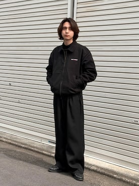 「Graphpaper（グラフペーパー）のアイテム」を使った、Rio Hiragaさん（メンズ・171cm）の春コーディネート