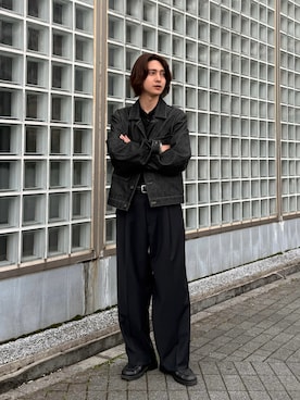 Rio Hiragaさん(メンズ・171cm)の春コーディネート