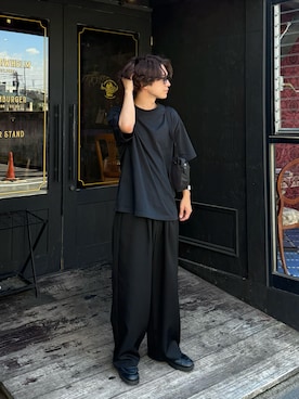 Rio Hiragaさん（メンズ・171cm）の夏コーディネート
