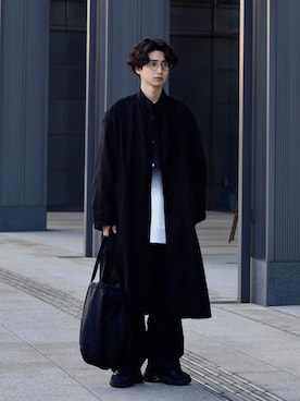 「Graphpaper（グラフペーパー）のアイテム」を使った、Rio Hiragaさん（メンズ・171cm）の秋コーディネート