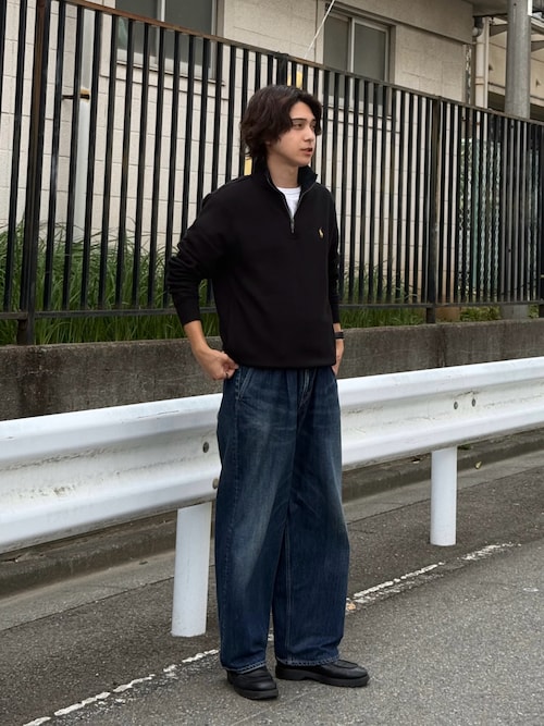 クラシック フィット ヘビーウェイト ジャージー Tシャツ ブラック XS クラシック フィット ヘビーウェイト ジャージー Tシャツ（T