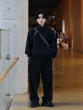 Rio Hiragaさん（メンズ・171cm）の冬コーディネート