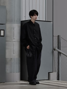 「Graphpaper（グラフペーパー）のアイテム」を使った、Rio Hiragaさん（メンズ・171cm）の秋コーディネート
