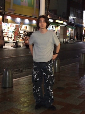Rio Hiragaさん(メンズ・171cm)の春コーディネート