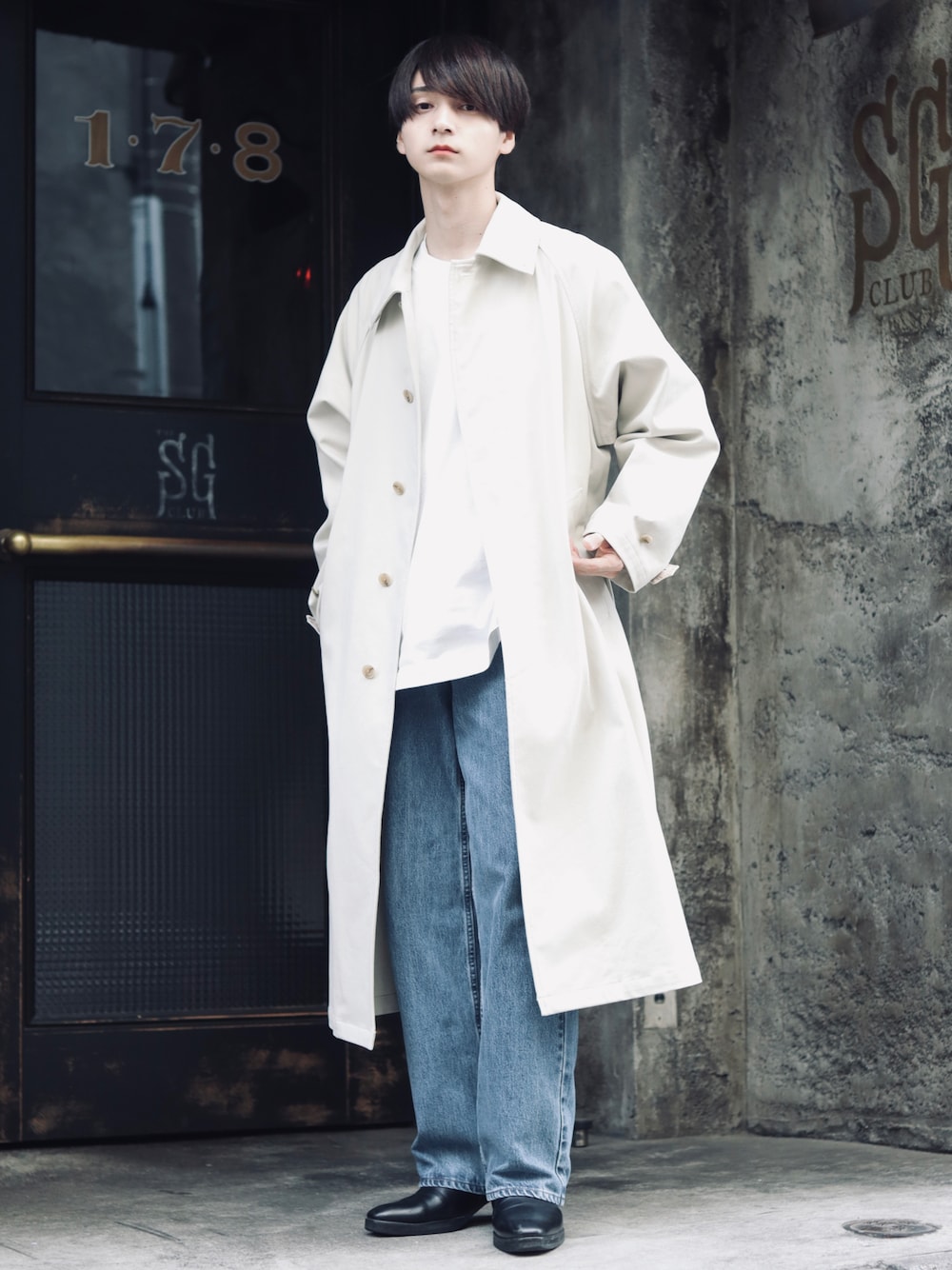 Steven Alan＞ BSH TWILL BALMACAAN COAT-BOLD/コートを使った人気