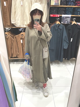 nozomiさん（レディース・160cm）の冬コーディネート