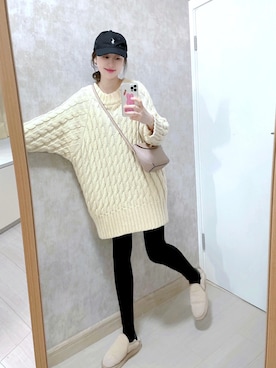「日系极简」｜「アイテム（ジャケット/アウター）」を使った、春日弥生さん（レディース・167cm）の秋コーディネート