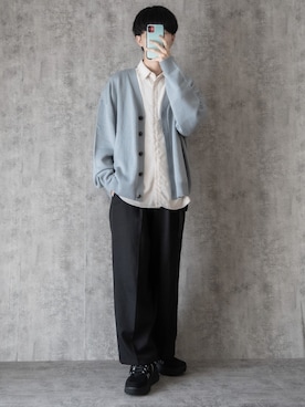 「RAGEBLUE（レイジブルー）のアイテム（スニーカー）」を使った、まささん（メンズ・178cm）の夏コーディネート