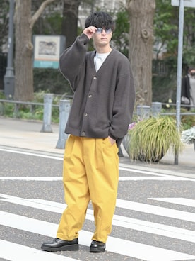 「バルーンパンツ」｜まささん（メンズ・178cm・10代）の春コーディネート