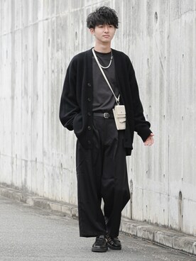 「ごきげんウィーク」｜「アイテム（スラックス）」を使った、まささん（メンズ・178cm）の春コーディネート