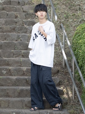 まささん（メンズ・178cm）の夏コーディネート