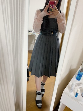 「アイテム（ジャンパースカート）」を使った、まにまにさん（レディース・152cm）の夏コーディネート