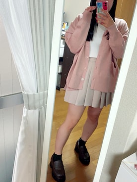 「アイテム（レッグウェア）」を使った、まにまにさん（レディース・152cm）の秋コーディネート