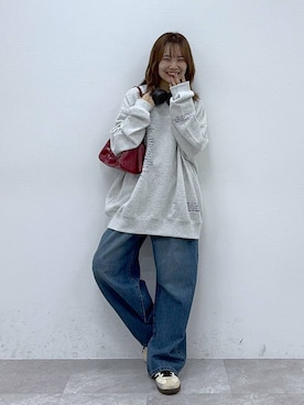 「アイテム（スウェット）」を使った、よぴさん（レディース・148cm・20代）の秋コーディネート