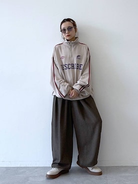 「アイテム（スウェット）」を使った、よぴさん（レディース・148cm・20代）の秋コーディネート