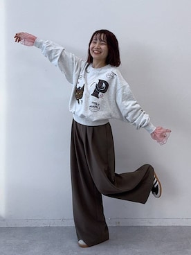 「アイテム（パンツ）」を使った、よぴさん（レディース・148cm・20代）の秋コーディネート
