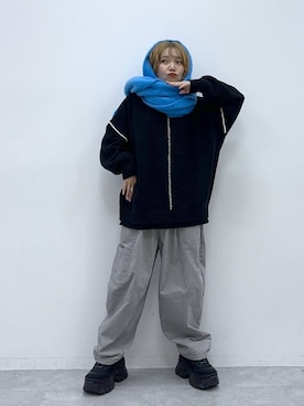 「JEANASIS（ジーナシス）のランダムアウトソールスニーカー/968688（スニーカー）」を使った、よぴさん（レディース・148cm）の秋コーディネート