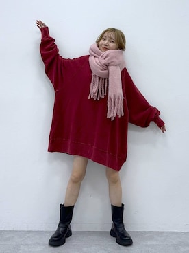 「アイテム（スウェット）」を使った、よぴさん（レディース・148cm・20代）の秋コーディネート