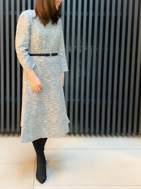 「UNIVERVAL MUSE（ユニバーバル ミューズ）のアイテム」を使った、UNIVERVALMUSEﾕﾆﾓｰﾙさん（レディース・150cm）の秋コーディネート