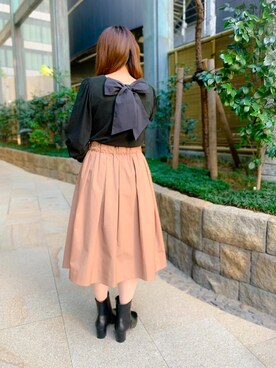 「UNIVERVAL MUSE（ユニバーバル ミューズ）のアイテム」を使った、UNIVERVALMUSEﾕﾆﾓｰﾙさん（レディース・163cm）の秋コーディネート