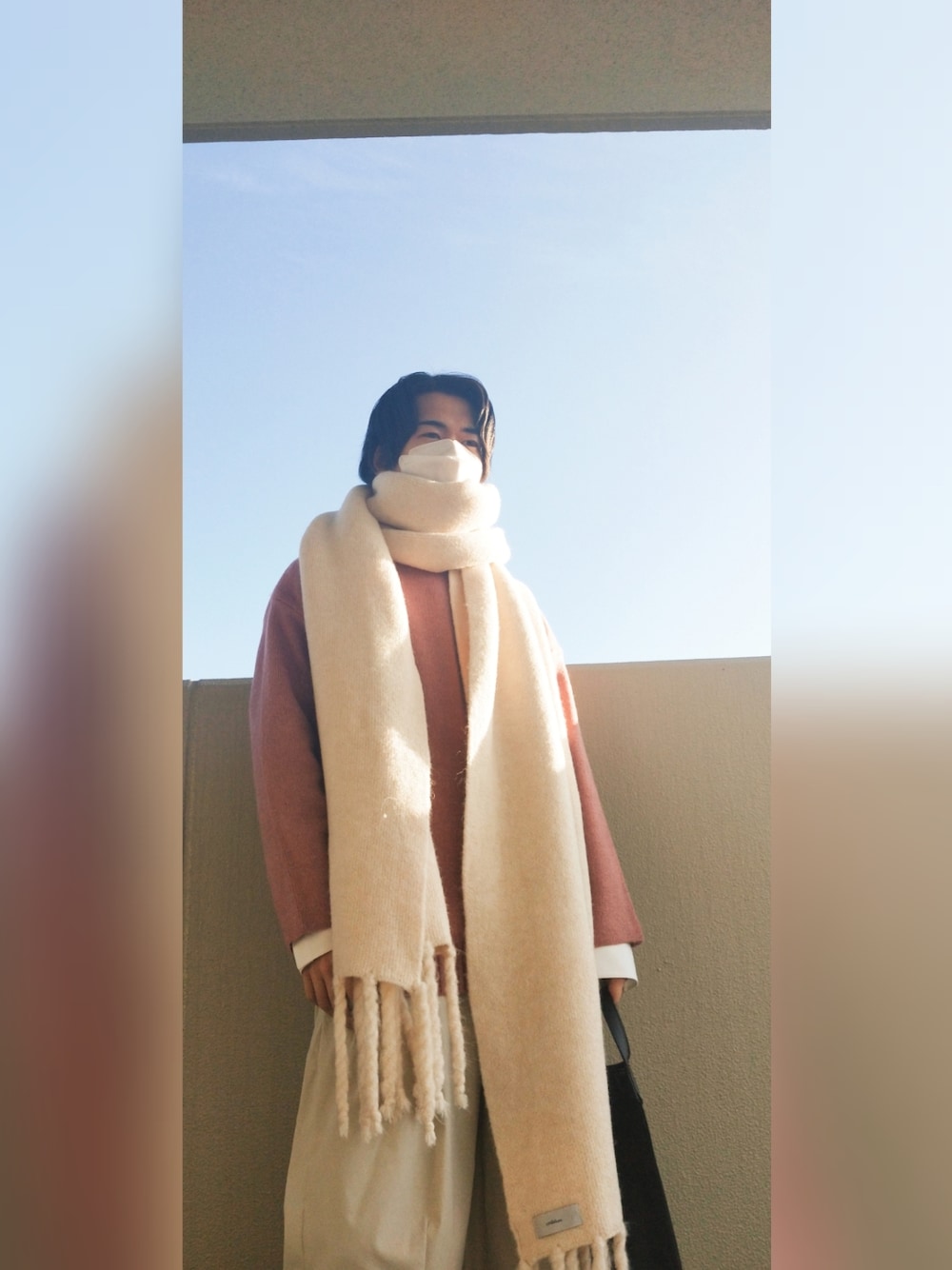 ADRER(アドラー)の「極上ふわもち大判マフラー(マフラー)」 - WEAR