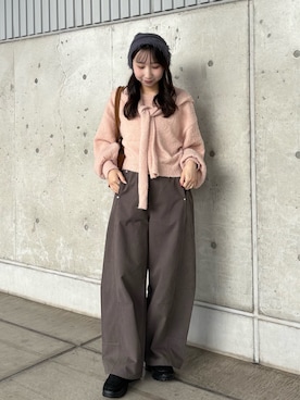 「アイテム（その他シューズ）」を使った、moeさん（レディース・155cm）の秋コーディネート