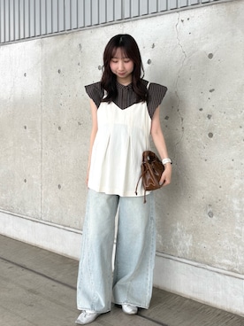 moeさん(レディース・155cm)の夏コーディネート