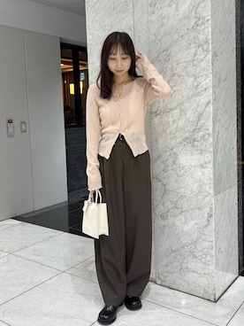 moeさん（レディース・155cm）の春コーディネート