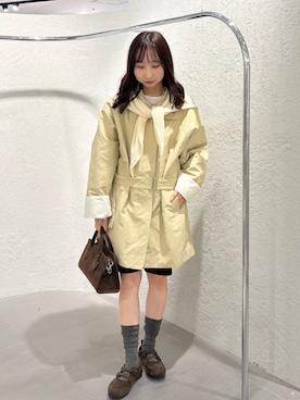 moeさん（レディース・155cm）の冬コーディネート