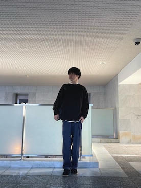 「RAGEBLUE（レイジブルー）のアイテム（スウェット）」を使った、なおきさん（メンズ・177cm）の秋コーディネート