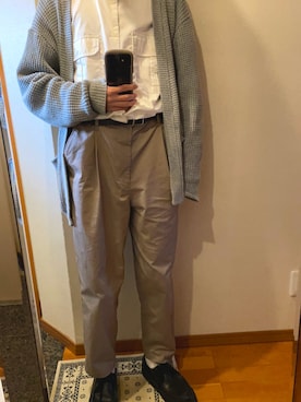 「ZOZO（ゾゾ）のアイテム（その他アウター）」を使った、なおきさん（メンズ・175cm）の春コーディネート