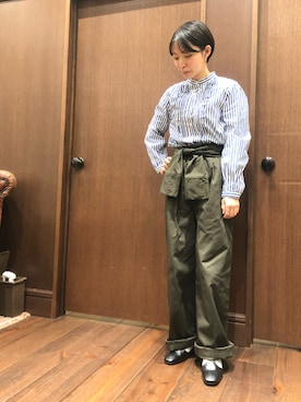 「NOMBRE IMPAIR（ノンブルアンペール）のアイテム（パンプス）」を使った、mis.さん（レディース・149cm）の冬コーディネート