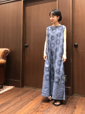 「NOMBRE IMPAIR（ノンブルアンペール）のアイテム（シューズ）」を使った、mis.さん（レディース・149cm）の春コーディネート