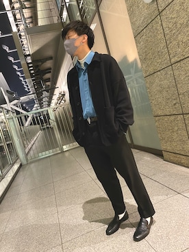 由信（YOSHINOBU）さん（メンズ・167cm）の春コーディネート