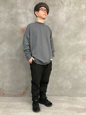  すがさんさん（メンズ・164cm）の春コーディネート